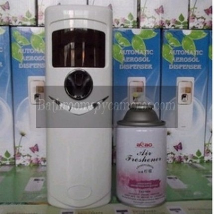 Buy Automatic Aerosol Dispenser Hidden Spy Camera DVR 16GB HD 720P Waterproof Spy Camera at Hydronium Air Purifier Hidden Camera,Bathroom Spy Camera shop with wholesale price