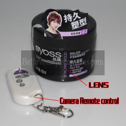 2015 Wax Bottle Hidden Camera 1080P Spy DVR Waterproof Pinhole Spy Camera 32GB Internal Memory