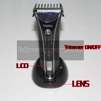 Hair Trimmer Spy Hidden Camera WaterProof HD DVR 720P 32GB Spy Camera