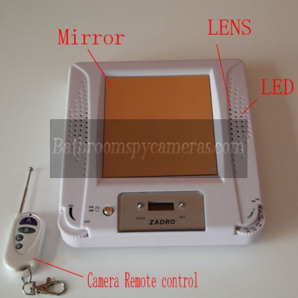 Buy Bathroom Radio Spy Camera 1080P HD Pinhole Bathroom Spy Camera DVR 16GB Motion Activated at Shower Radio Spy Camera,Bathroom Spy Camera professional shop