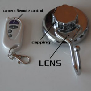 Hook Spy Camera Motion Detection 1080P Bathroom Camera Buy 32GB DVR Super Low Light (Remote Control)